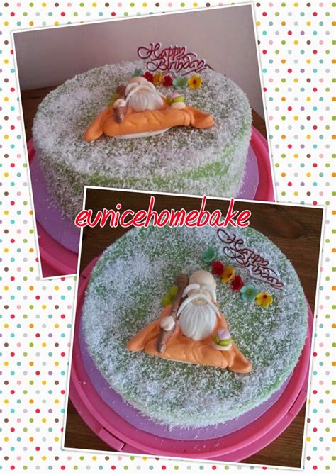 This cake has been one of my favorites!!! Eunice Home Bake (Klang): Pandan Layer Cake