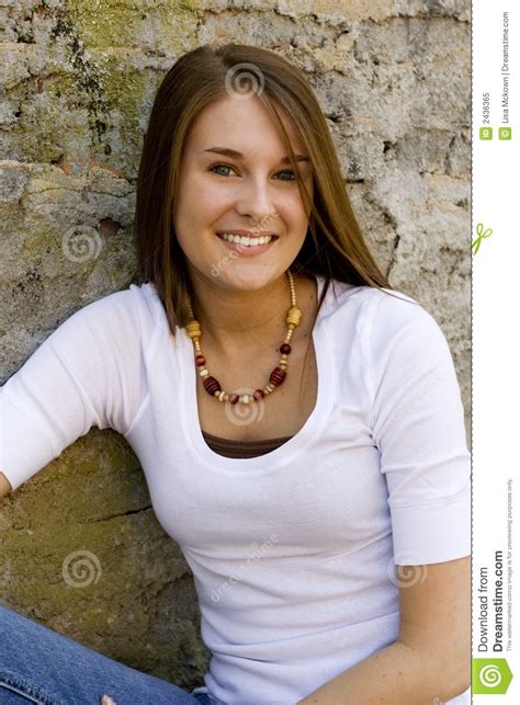 Teen Fashion Model Stock Image Image Of Looking Beauty 2436365
