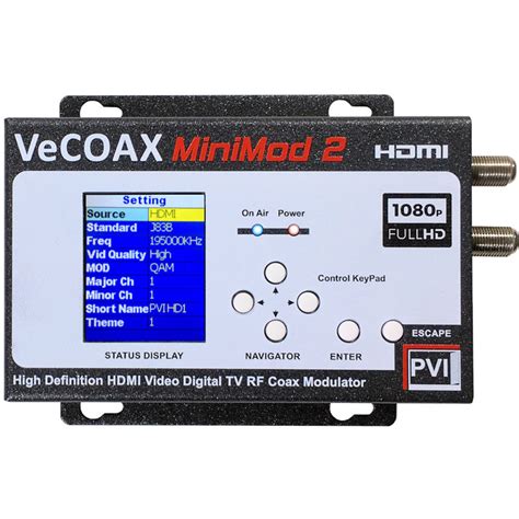 Provideoinstruments Vecoax Minimod 2 Hdmi To Rf Vecoax Minimod 2