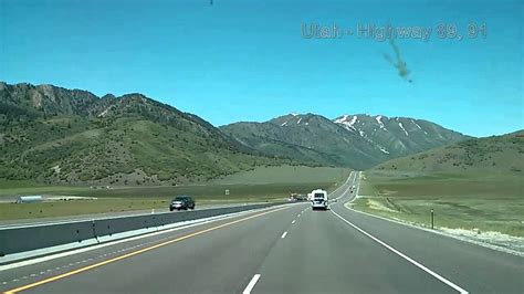 Road Trip Usa Utah Highway 89 91 Youtube