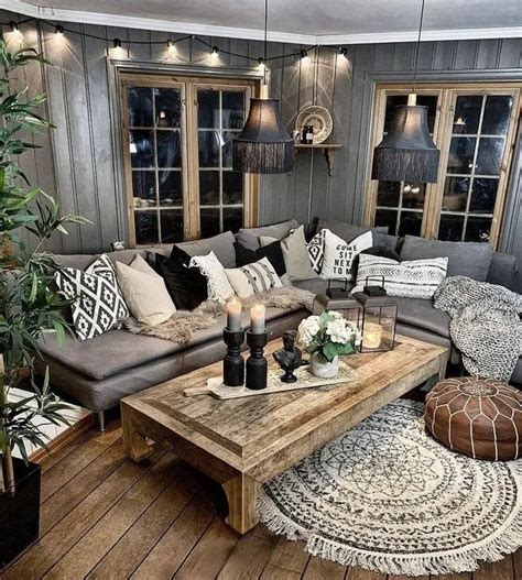 156 Gorgeous Farmhouse Living Room Design Decor Ideas Home 41