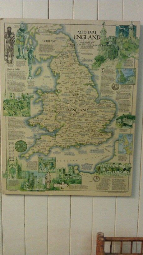 Medieval England Medieval England Medieval Vintage World Maps