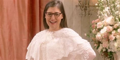Mayim Bialik Explains How The Big Bang Theory Chose That Wedding Dress