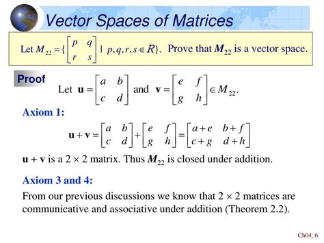 Ppt Chapter 4 General Vector Spaces Powerpoint Presentation Free