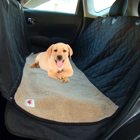 It reduces distracted driving and keeps your dog on the backseat while another person can sit. Ultimate Pet seat cover and dog hammock for cars » Petagadget
