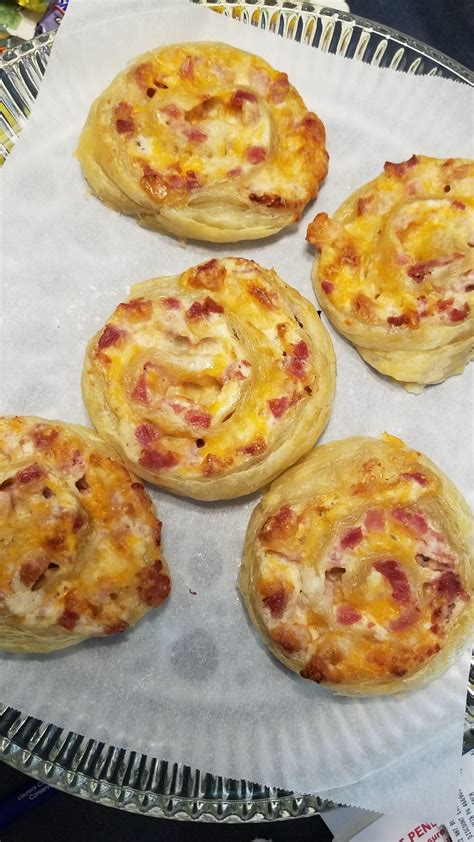 ham and cheese with cream cheese puff pastry pinwheels cream cheese puff pastry cream cheese