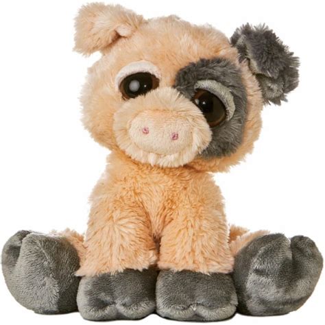 Pickles The Dreamy Eyed Pig Stuffed Animal By Aurora 1 Food 4 Less