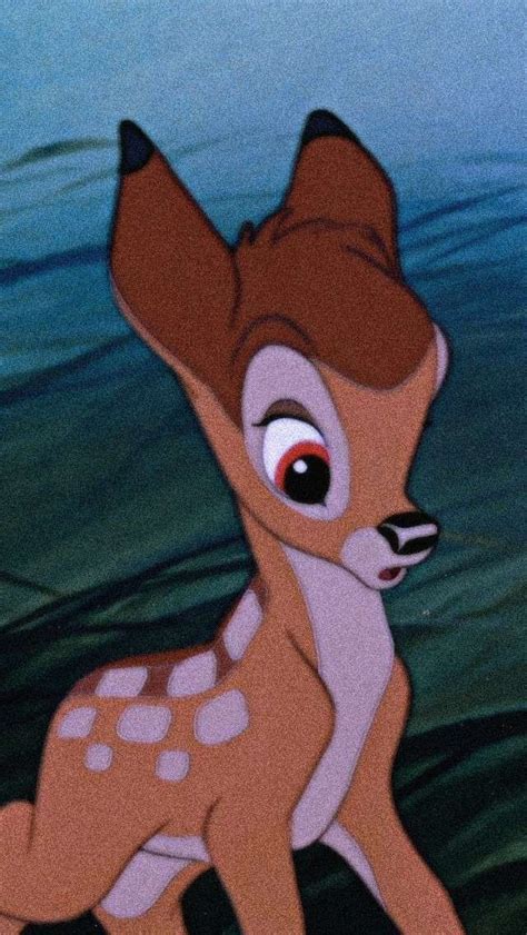 Disney Bambi Aesthetic Wallpaper💛 Wallpaper Aesthetic Disney Disney Cartoon Wallpaper