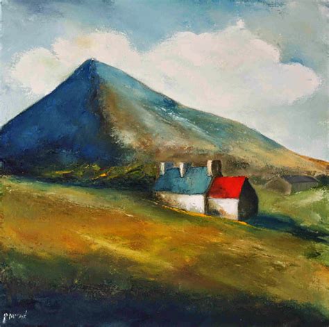 Padraig 60x60cmsunder The Shelter Of Slievemore1900