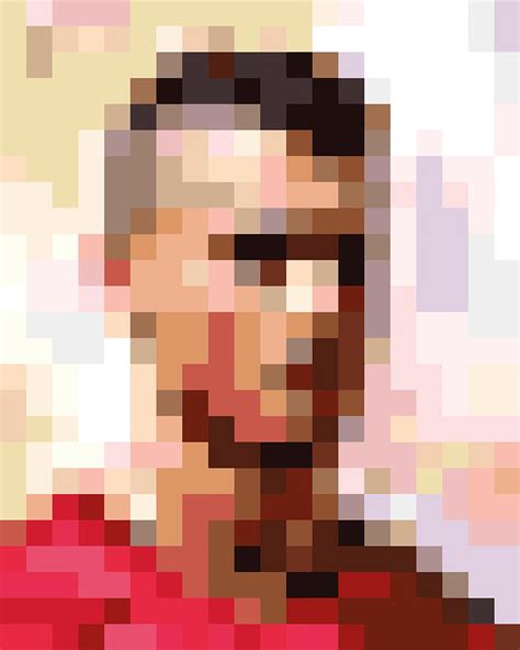 Ronaldo Pixelface Digital Art By Pixel Face