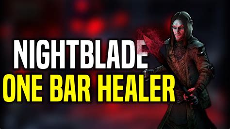 Eso Nightblade One Bar Pve Healer Build Deltias Gaming