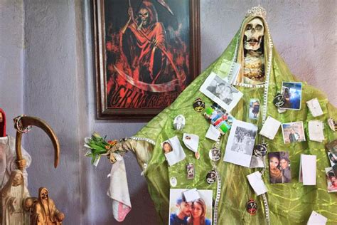 The reason is because the favors i have asked, she has made come true. Santa Muerte