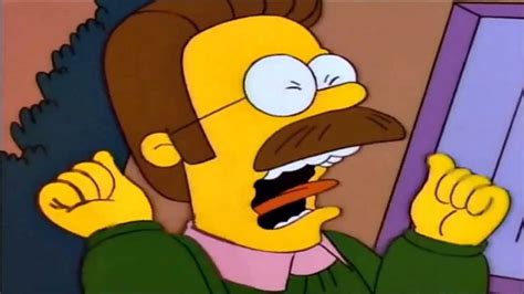 Ned Flanders Screaming Ned Flanders Wattpad Bart Simpson Disney