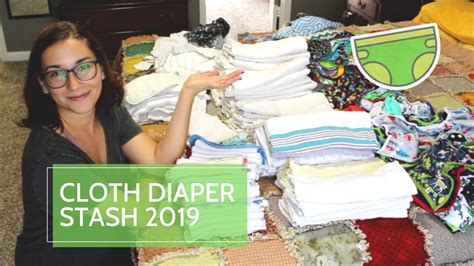 Cloth Diaper Stash Collection 2019 One Size Two Toddlers Overnight