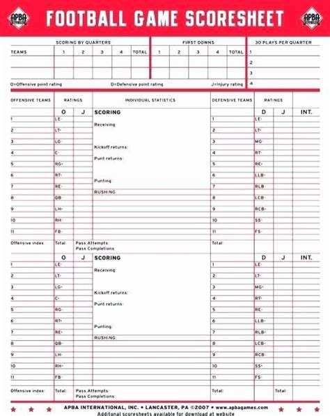 Football Depth Chart Template Excel Artofit