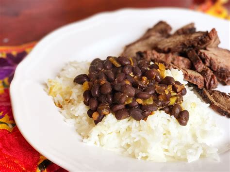 Simple To Make Traditional Black Beans And Rice Recipe