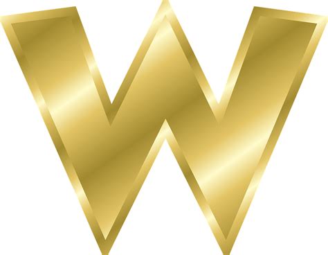 Letter W Lowercase Free Vector Graphic On Pixabay