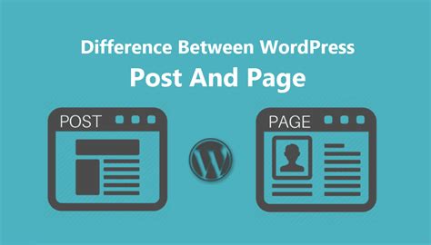 What Is The Difference Between Post And Page In WordPress Hi Tech Work
