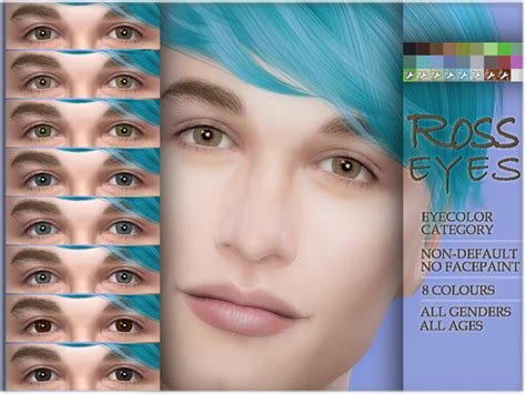 Top 10 Best Realistic Eyes For Sims 4 Sims4mods Makeup Cc Male