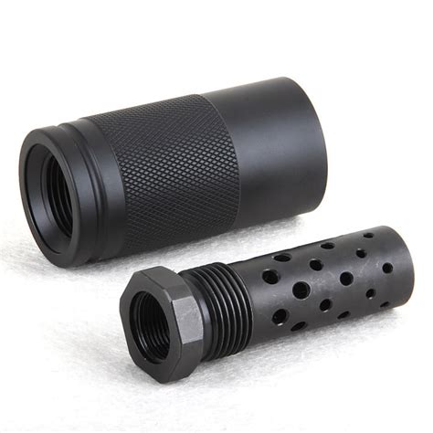 308 762 Muzzle Brake 58x24 Pitch Thread With Outer Sleeve 1316x16