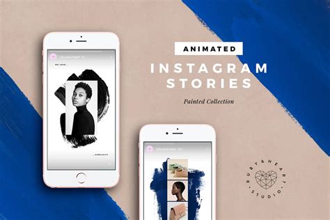 Animated Instagram Story Template Video Instagram Stories Etsy
