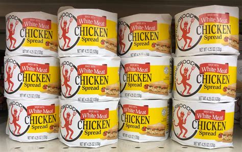 12 Cans Underwood Deviled Chicken Spread 425 Oz Can Sandwich White