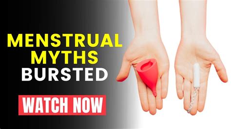 Menstrual Myths Does Menstrual Cup Hurts More Watch This As We Burst All The Myths