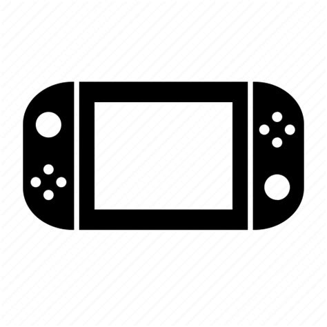 Nintendo Switch Black And White Png Logo