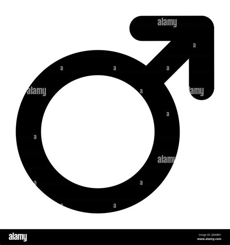 No Male Symbol Sign Isolate On White Backgroundvector Illustration
