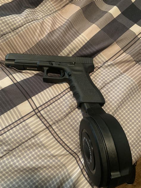 Found A 50 Round Drum For A Glock 40 This Past Weekend At A Local Gun
