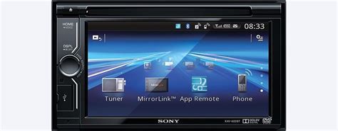 Sony Xav 602bt Mirrorlink Multimedia Unit Car Stereo Double Din