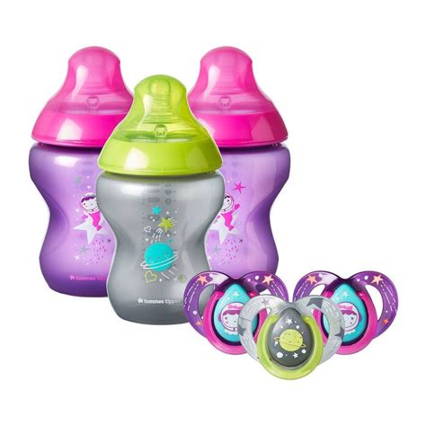 Tommee Tippee Baby Bottle T Sets Purple Baby Bottles Pacifier