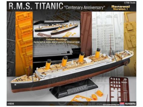Academy 14214 1700 Rms Titanic Centenary Anniversary Mcp Plastic