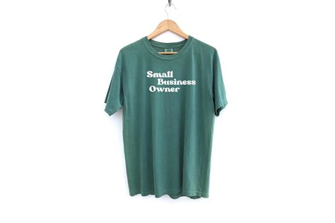 Small Business Owner Shirt Comfort Colors Small Business Etsy