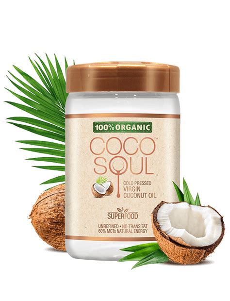 Natco Coconut Oil Organic Virgin Coco Soul Brand 500ml Natco Foods Shop