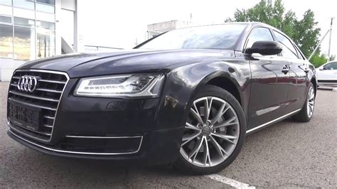 The Audi A8l A Four Door Full Size Luxury Sedan Start Up Engine And