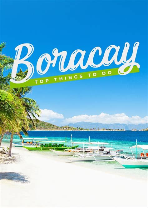 Things To Do In Boracaytop 5 Fun Things To Do In Boracay Island