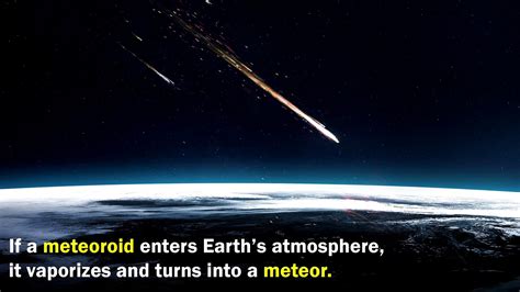 What Is An Asteroid Meteor Meteoroid And Meteorite Youtube