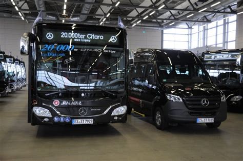 Mercedes Benz Citaro Und Sprinter Minibusse Schlienz Tours Setzt Bei