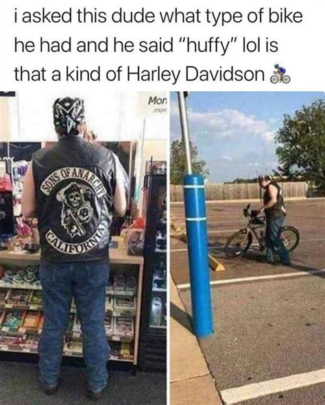 30 Harley Davidson Funny Motorcycle Memes Factory Memes