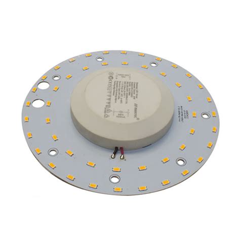 Hugger ceiling fan dome light kit led bulb powerful motor quiet gunmetal 52 in. SMD LED 24w Replacement Light Kit Plate (3000k, Warm White ...