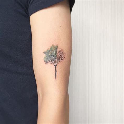 Tatuagens De Rvores Impressionantes E Inspiradoras