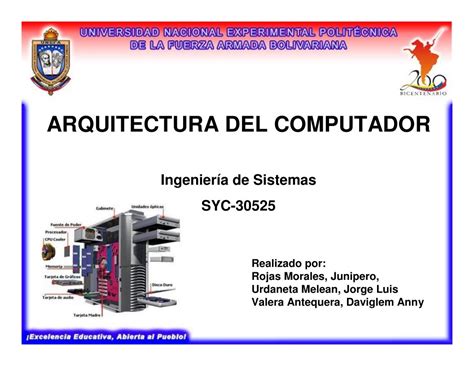 Pdf De Programación Arquitectura Del Computador