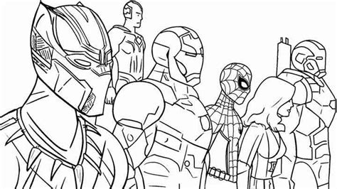 printable avengers coloring pages  kids  adults