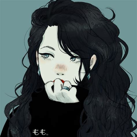 Aesthetic Anime Pfp Black Hair Images Of Aesthetic An Vrogue Co