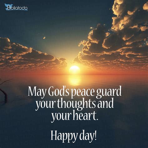 May Gods Peace Guard Your Thoughts And Your Heart Christian Pictures