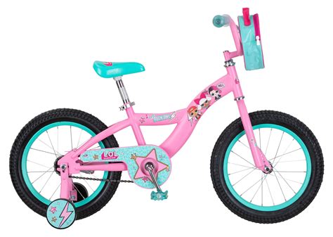 Lol Surprise Kids Bike For Girls 16 Inches Pink Features Training