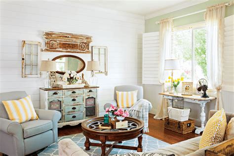 Colorful Vintage Cottage Style Cottage Style Decorating R