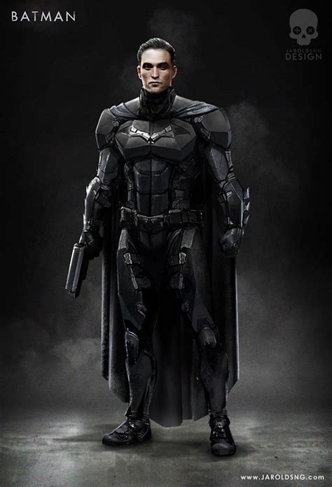 Robert Pattinson In The Full The Batman Costume Looks Glorious In This Fan Art Design Batman