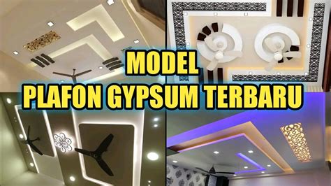 Model Plafon Gypsum Terbaru Plafon Minimalis Mewah Youtube